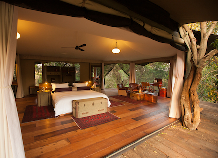Mara Plains Camp guest tent